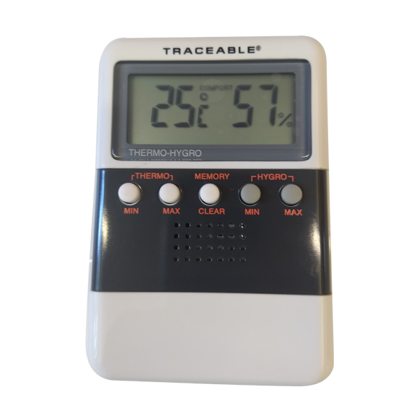 Medidor digital de temperatura y humedad. Modelo 4095CC. Marca: control company