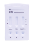 Prueba Rápida para la detección de Adenovirus, RSV, Influenza A+B