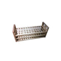 Gradilla de acero inoxidable con orejas 20 lugares. Modelo AE047-A. Marca: aesa