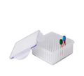 Caja para tubos tipo Vacutainer. Modelo GDS-01