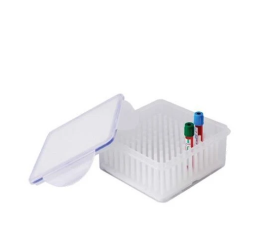 Caja para tubos tipo Vacutainer. Modelo GDS-01
