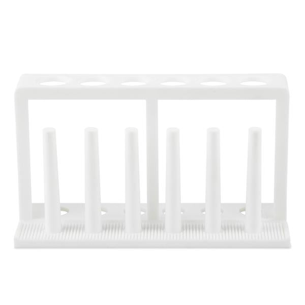 Gradilla de plástico de 6 lugares. Modelo CVQ-0459. Mraca: civeq