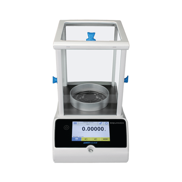 Balanza análitica Equinox Cal. Interna. Modelo EAB125I. Marca: ADAM