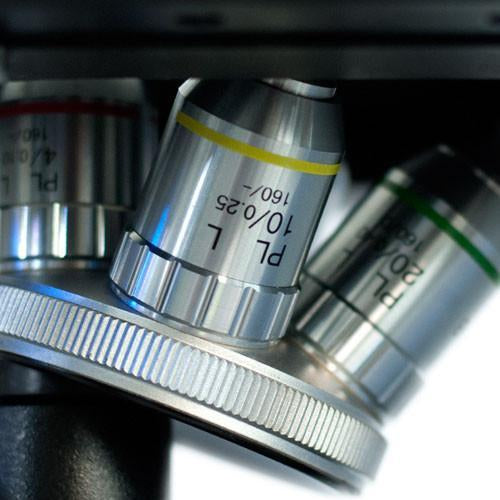 Microscopio metalográfico invertido. Modelo VE-407. Marca: velab