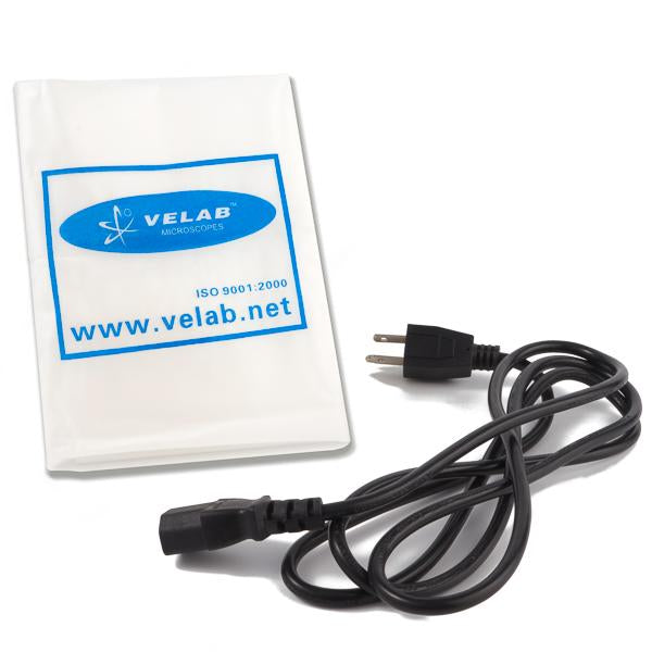 Microscopio biológico de doble cabezal. Modelo VE-B20. Marca: velab