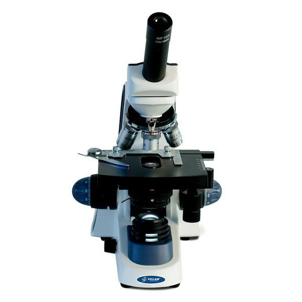 Microscopio monocular biológico. Modelo VE-M5. Marca: velab