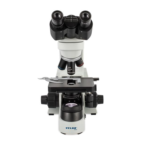 Microscopio binocular biológico. Modelo VE-B50. Marca: velab