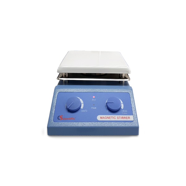 Agitador con placa de calentamiento análogo. Modelo CVP-MAG5. CScientific