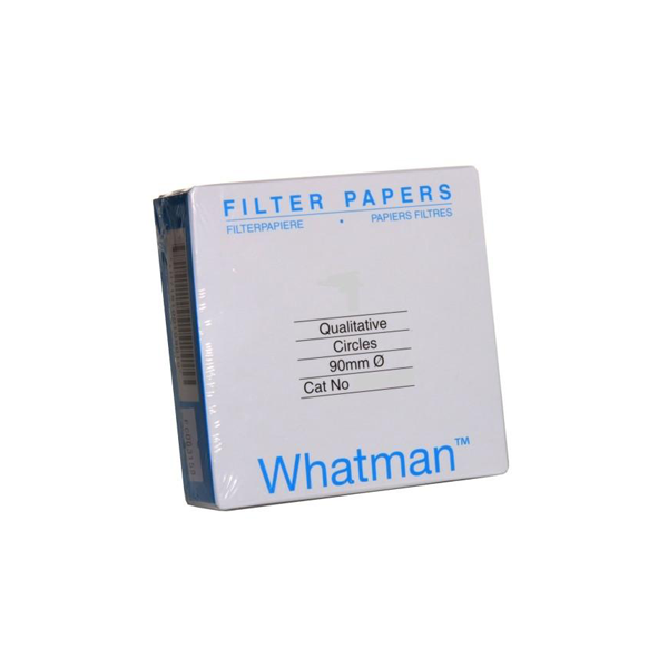 Papel filtro sin ceniza. Modelo M1541-125. Marca: hwatman