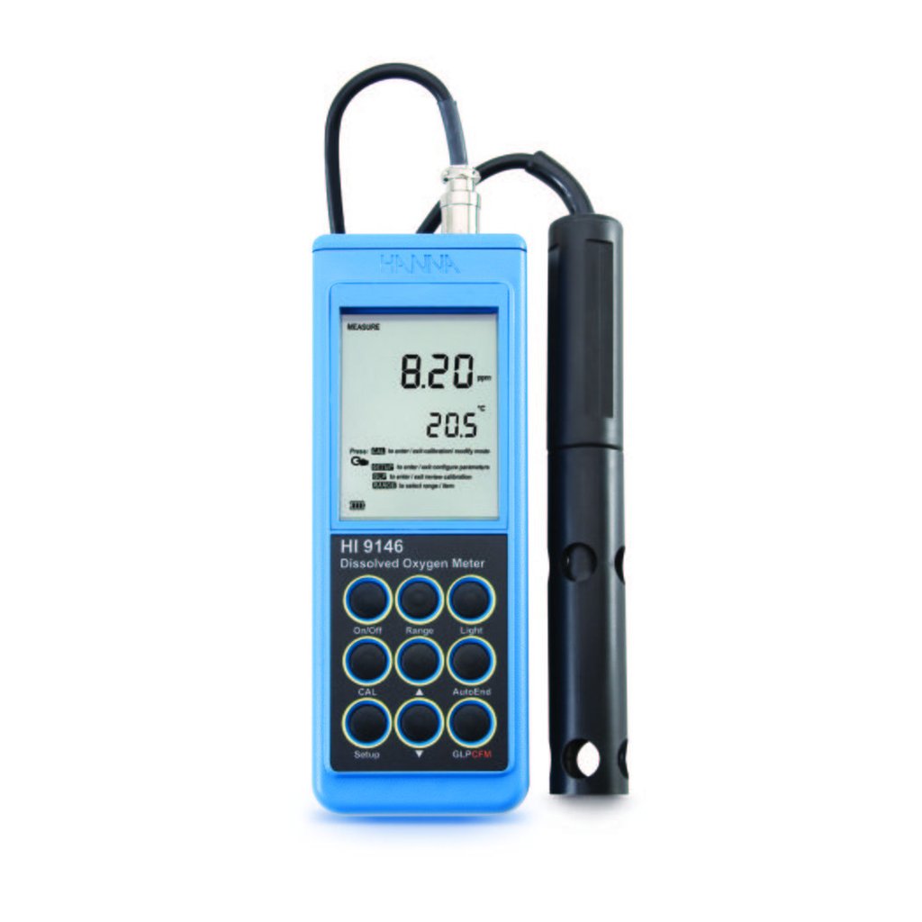 Oximetro impermeable. Modelo HI9146-04. Marca: hanna