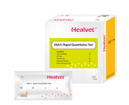 Prueba Rápida Cuantitativa de Hemoglobina Glicosilada Canina (HbA1C)