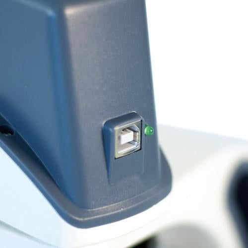 Microscopio monocular biológico con cámara. Modelo VE-M5D. Marca: velab