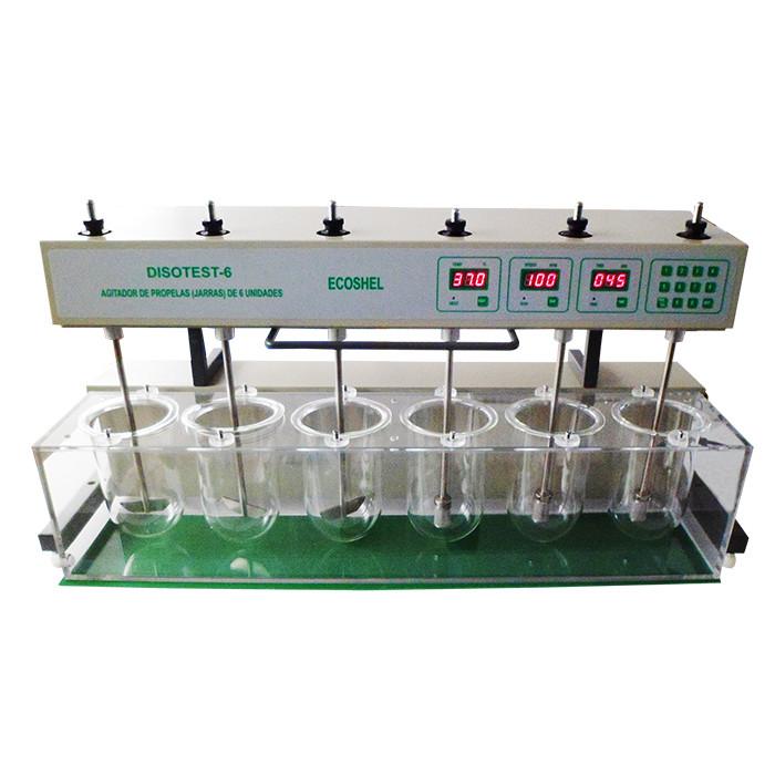 Agitador de propelas, 6 unidades. Modelo DISOTEST-6. Marca: Ecoshel