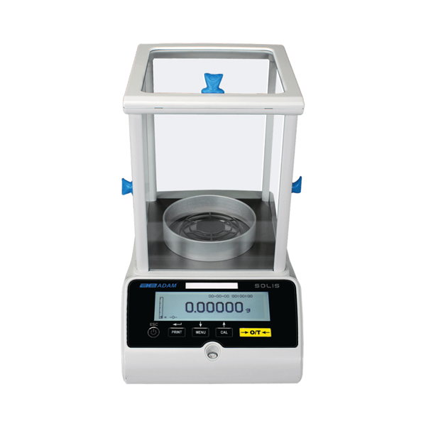 Balanza Analítica Solis Cal. Interna. Modelo SAB225I. Marca: ADAM