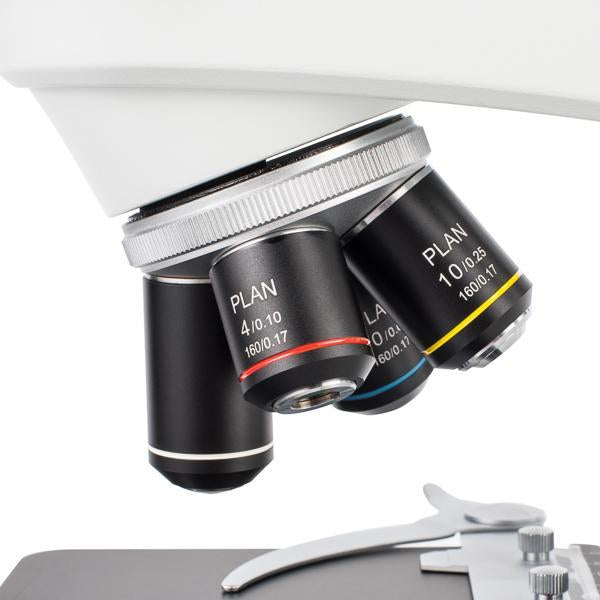 Microscopio binocular biológico. Modelo VE-B50. Marca: velab