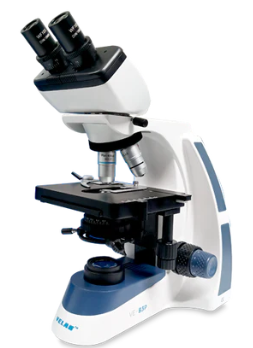 Microscopio binocular biológico. Modelo VE-B3P. Marca: velab