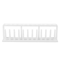 Gradilla de plástico de 12 luagres. Modelo CVQ-0460. Marca: civeq