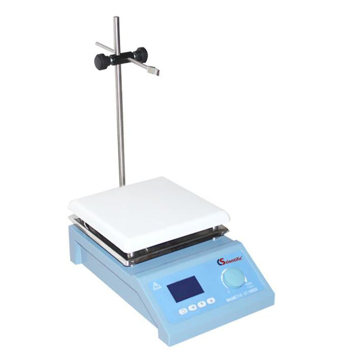 Agitador con placa de calentamiento de cerámica digital . Modelo CVP-MAG4C.