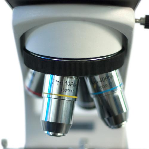 Microscopio de contraste de fases. Modelo VE-B10. Marca: velab