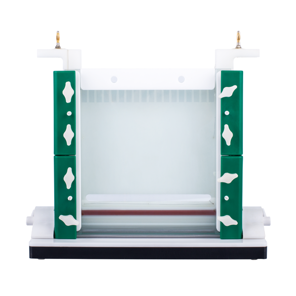 Sistema rápido de electroforesis vertical SSR. Modelo CS-SCZ6.Marca: CScientific