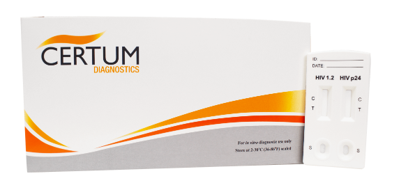 Prueba de VIH Cuarta Generación Certum