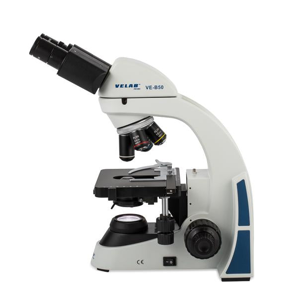 Microscopio binocular biológico. Modelo VE-B50. Marca: velab