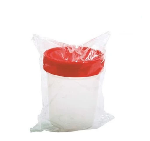 Vaso para toma de muestra estéril. Modelo H1015S