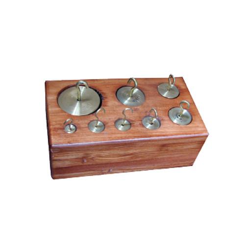 Marco de Pesas de Latón con Gancho. Modelo CV032. Marca: aesa