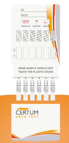 Prueba de abuso de drogas 2 parámetros