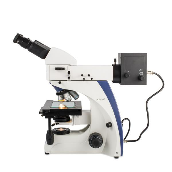 Microscopio Metalográfico Vertical. Modelo VE-146. Marca: velab