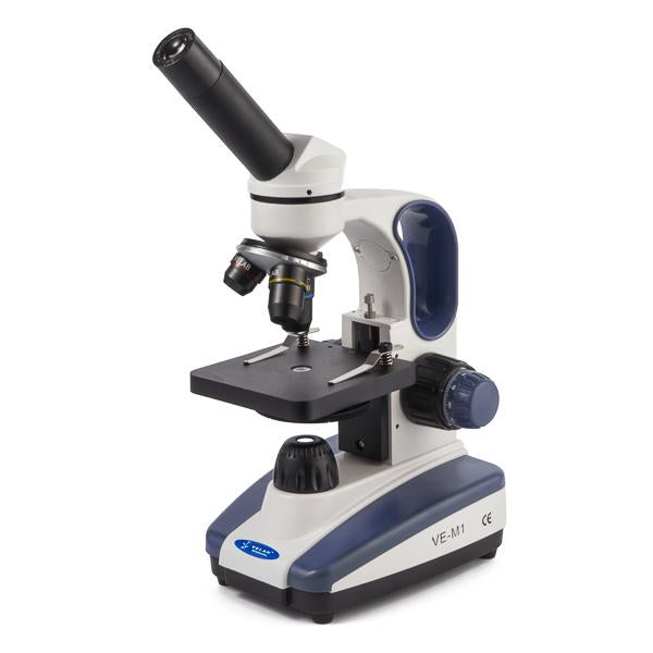 Microscopio monocular biológico. Modelo VE-M1. Marca: velab
