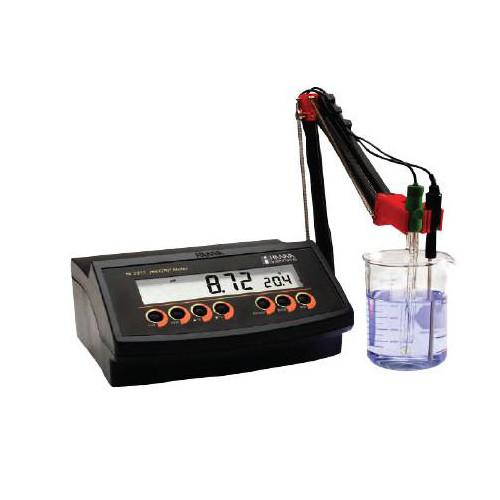 Medidor de pH de mesa. Modelo HI2211-01. Marca: hanna