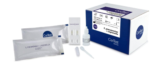 Prueba de Pneumoniae + Legionella – CerTest