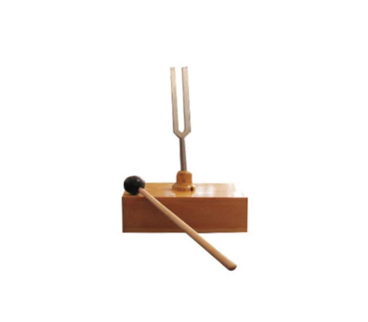 Diapasón Elemental con caja de Resonancia y martillo. Modelo CVQ-0626