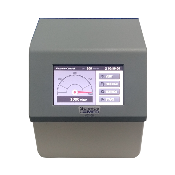 Controlador para bomba de vació para rotovapor. Modelo VC100. Marca:science med