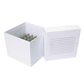 Caja de cartón criogénica para tubos de centrífuga de 15ml. Modelo CRM-2860-15.
