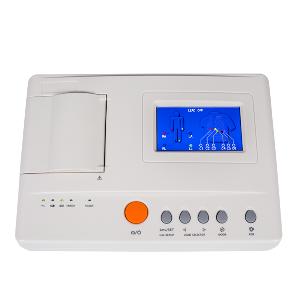 Electrocardiografo veterinario. Modelo HLAB-EG6. Marca: hlab