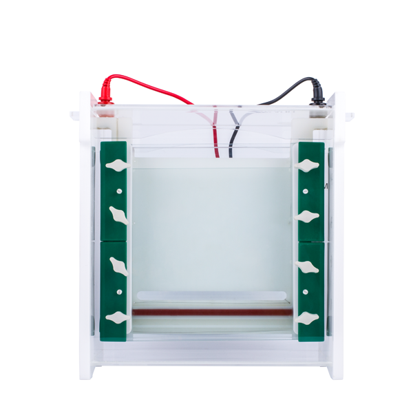 Sistema rápido de electroforesis vertical SSR. Modelo CS-SCZ6.Marca: CScientific