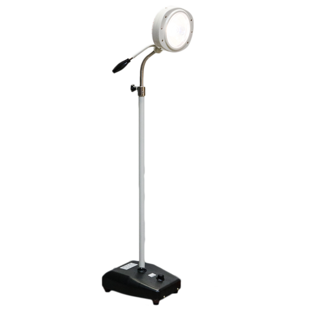 Lámpara de luz fría sin sombra con un reflector. Modelo HLAB-751. Marca: Hlab