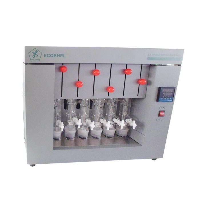 Analizador de grasa Soxhlet. Modelo EXTRACTION-06C. Marca: Ecoshel