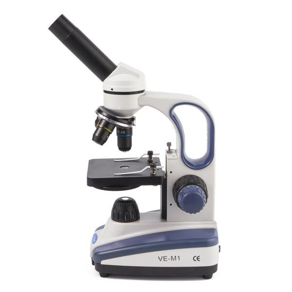 Microscopio monocular biológico. Modelo VE-M1. Marca: velab