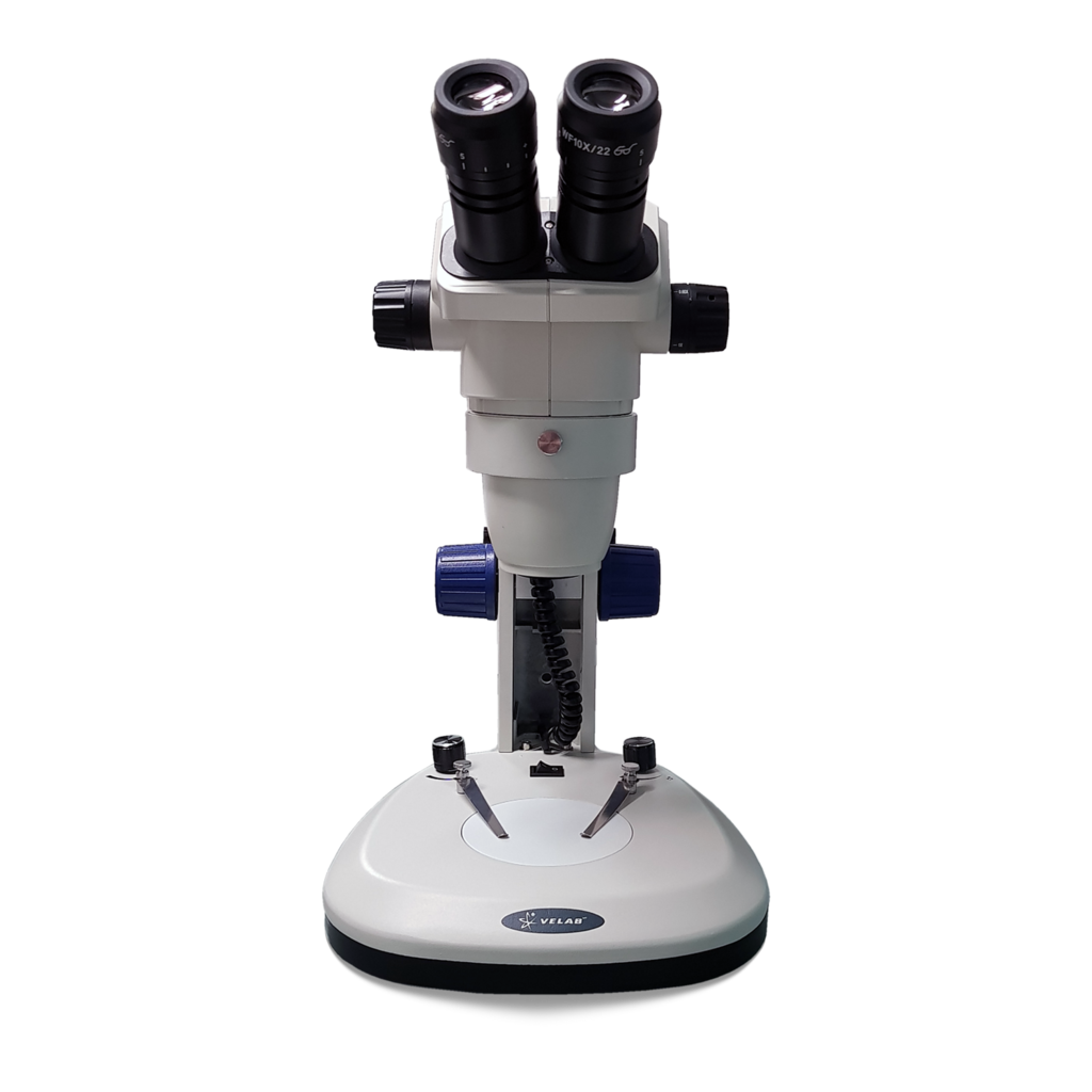 Microscopio estereoscópico binocular. Modelo VE-S7. Marca: velab