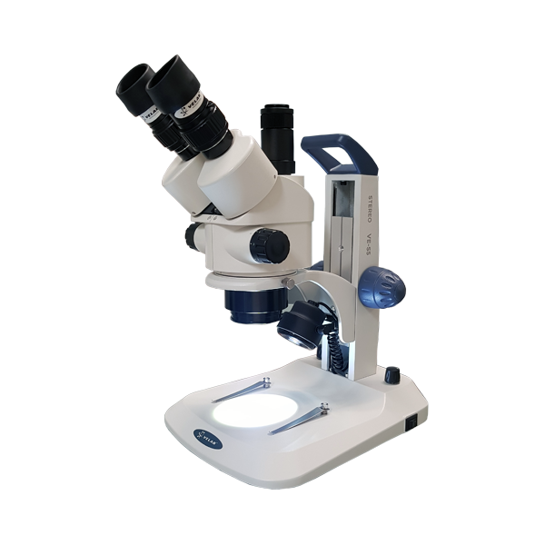 Microscopio Estereoscópico Triocular. Modelo VE-S5. Marca: velab