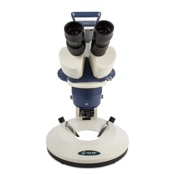 Microscopio estereoscópico binocular. Modelo VE-S3. Marca: velab