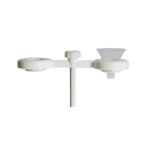Soporte para 2 embudos. Modelo CRM-5020S. Marca: crm globe