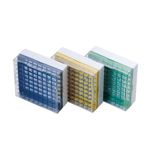 Caja de plástico criogénica. Modelo 90-9009. Marca: biologix
