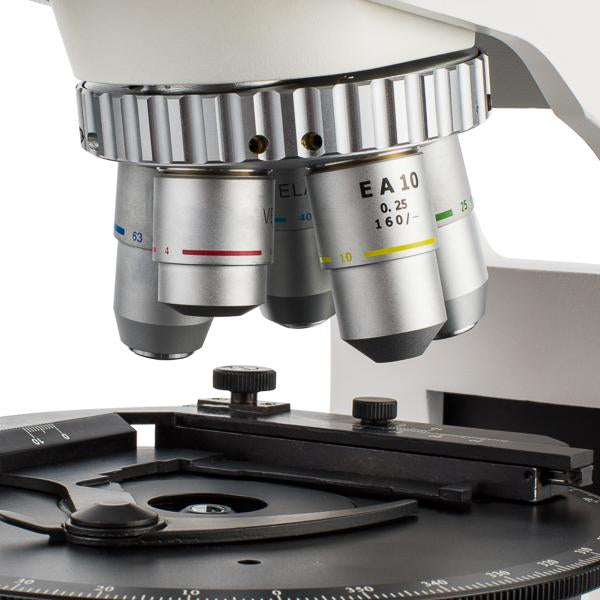 Microscopio de polarización. Modelo VE-148P. Marca: velab