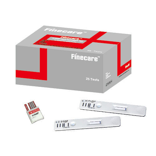 Reactivo Finecare H-FABP - Caja de 25 pruebas, imagen del fabricante Wondfo