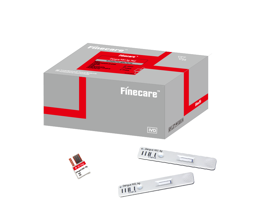 Reactivo Finecare Dengue NS1 - Caja de 25 pruebas, imagen del fabricante Wondfo