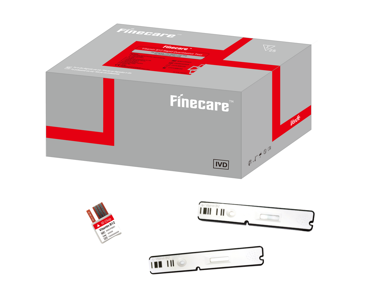 Reactivo Finecare Vitamina B12 - Caja de 25 pruebas, imagen del fabricante Wondfo